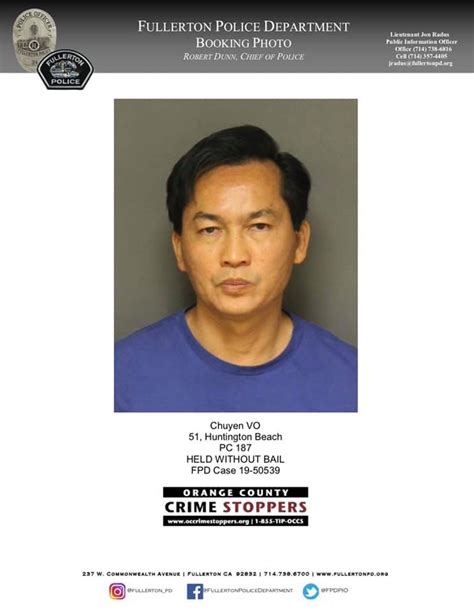 Chuyen Vo Arrested For Fatal UC Fullerton Stabbing - Canyon News