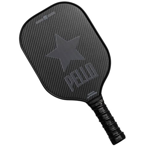 PELLO PXI 3K Middleweight Carbon Fiber Pickleball Paddle JustPaddles