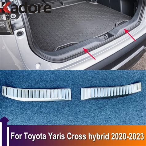 Dla Toyota Yaris Cross Hybrid 2020 2022 2023 Wewn Trzny Tylny Zderzak