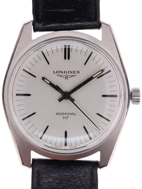 Longines Admiral Hf Stainless Steel 1960s Joseph