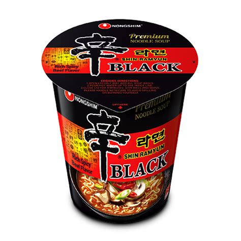 Shin Black Cup Noodle Soup – World of Shin