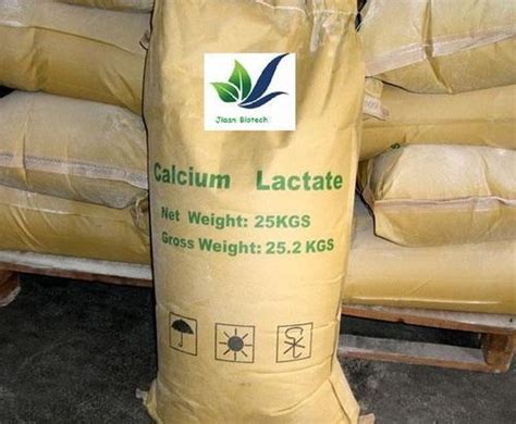 Powder Calcium Lactate Ip Usp At Best Price In Indore Jiaan Biotech