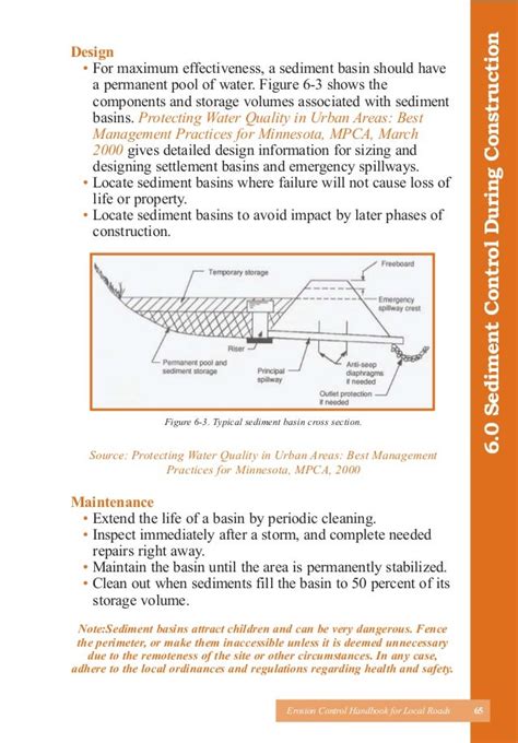 Erosion Control Handbook For Local Roads By Us Dept Of Highway