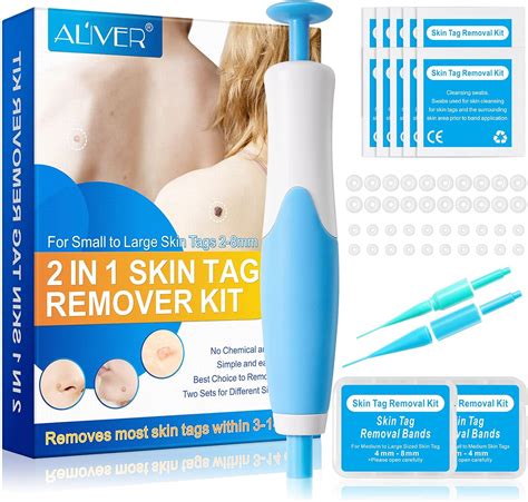 Rimozione Della Verruca Peduncolare Kit Auto Skin Tag Remover 2 In 1