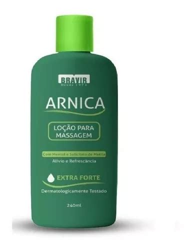 Bravir Arnica Loção Para Massagem Extra Forte 240ml MercadoLibre