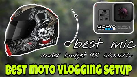 Complete Moto Vlog Set Up How To Mount Go Pro On Helmet