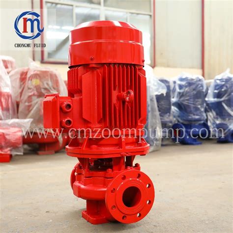 Isg Fire Fighting Centrifugal Pipeline Vertical Inline Jockey Pump