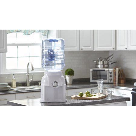 Primo Countertop Water Dispenser Top Loading Room Temperature White