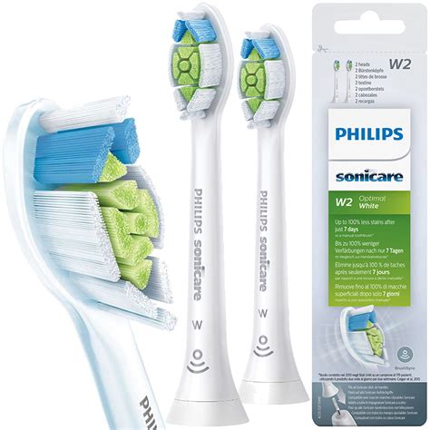 PHILIPS Sonicare W2 Optimal White HX6062 10 2 szt Wybielanie zębów