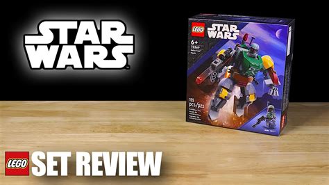 Lego Star Wars Set Review Boba Fett Mech Youtube