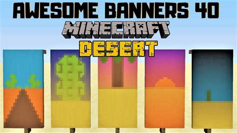 5 Awesome Minecraft Banner Designs With Tutorial 40 Youtube