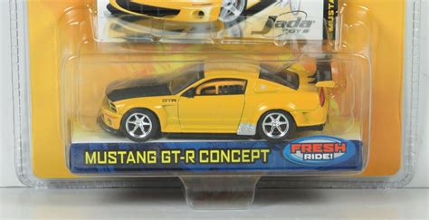 Jada Dub City Kustoms Ford Mustang Gt R Concept Ponycar Yellow Wave