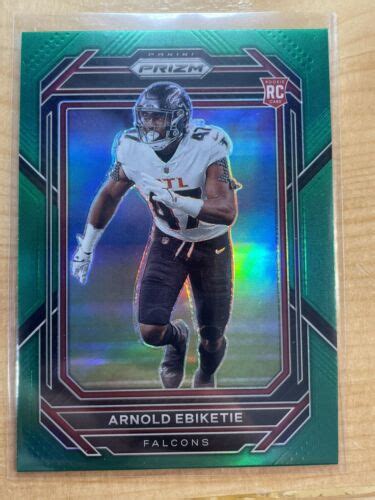 Panini Prizm Green Rc Rookie Arnold Ebiketie Atlanta Falcons