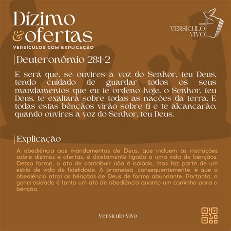 Palavra De Oferta Explicação - Palavra de Oferta Dízimo com Explicação: 28 Versos Explicados