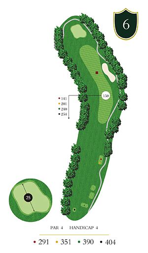 Hole 6 – River Oaks Golf Club