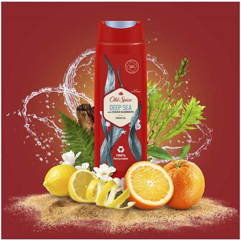 Old Spice Deep Sea Shower Gel Ml Wilko