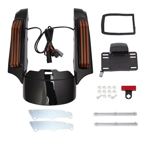 Rear Fender Fascia Led Light For Harley Touring Flhx Road King Flhr