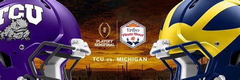 Cfp Semifinal 3 Tcu Vs 2 Michigan