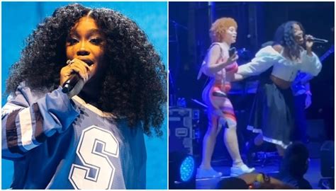 Sza Sends Fans Into Frenzy With Surprise Appearance From Ice Spice