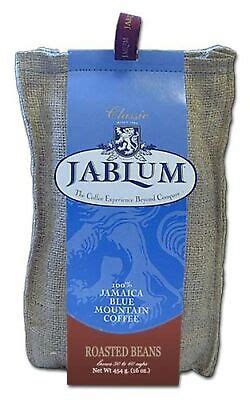 Jablum Jamaica Blue Mountain Coffee Roasted Whole Bean 16 Oz Bag 10