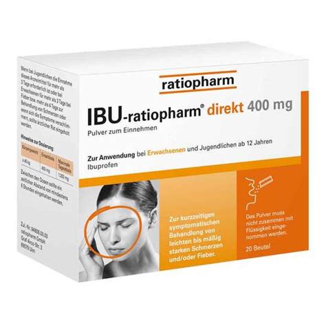 Ibu Ratiopharm Direkt Mg Pulver Zum Einnehmen St Bei Aponeo Kaufen