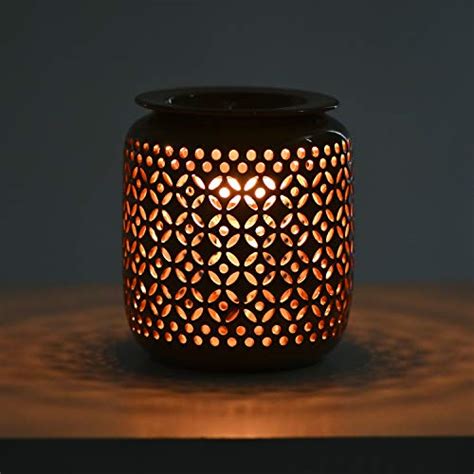 Asawasa Ceramic Wax Melt Warmer With Timercandle Wax Warmer For Scented Wax And Essential Oils