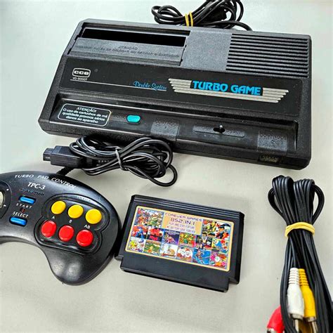 Console CCE Turbo Game Double System Shopee Brasil