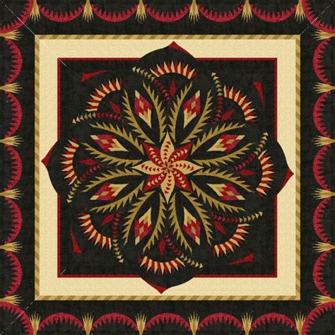 Queen Vintage Rose Red Golds From Quiltster Vintage Roses Judy