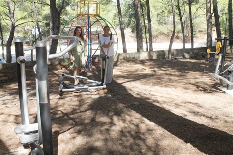 Benicàssim instala un parque biosaludable para mayores