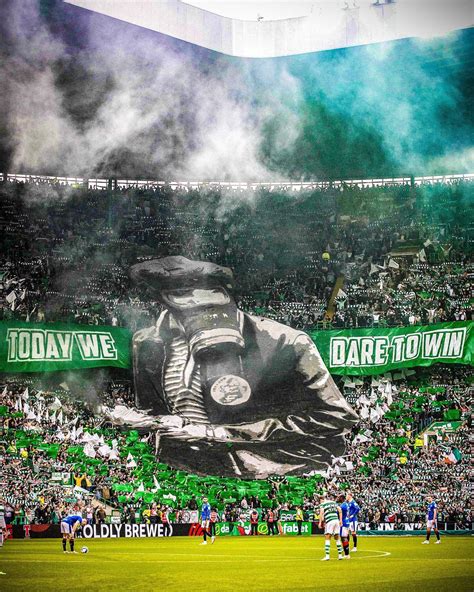 Green Brigade Tifo : r/ScottishFootball