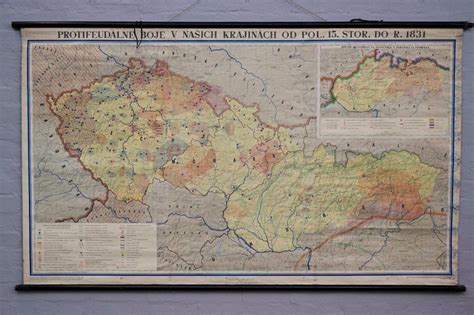 Map of Czechoslovakia - Fnestra