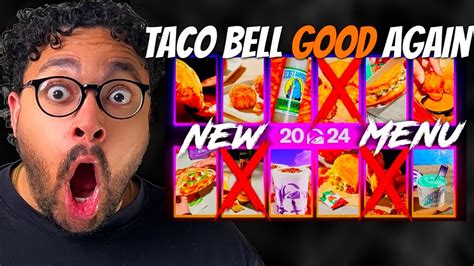 Taco Bell S NEWEST Menu Item CHECKLIST YouTube