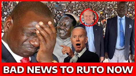 BREAKING NEWS RUTO TAABANI RAILA AFICHUA ALICHOZUNGUMZA Na KIONGOZI