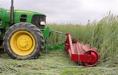 How To Get Effective Cover Crop Termination With Roller Crimping