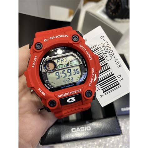 Casio G Shock G 7900 G 7900a 4 G 7900a 4 G7900a4 Matmoto Merah