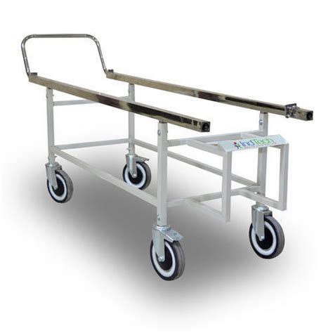 Durable Hospital Stainless Steel Patient Stretcher Trolley At Best