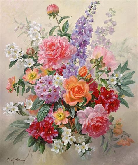 37 Best Albert Williams Art Images On Pinterest Flower Art Vases And