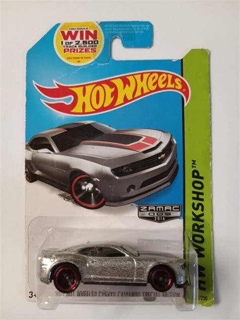 Hot Wheels Zamac Chevy Camaro Special Edition Francisco Garage