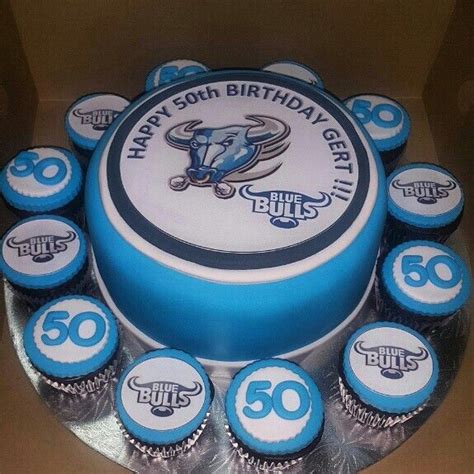 Blue Bulls Cake Rugby Cake St Patricks Day Cakes Boy Birthday Cake