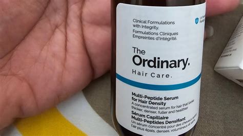 The Ordinary Hair Density Serum Reduces Hair Fall By In A Month