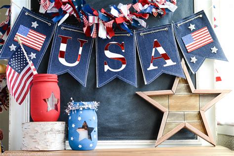 Easy DIY Fourth of July Decorations • Rose Clearfield