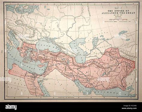 Alexander the great empire map hi-res stock photography and images - Alamy