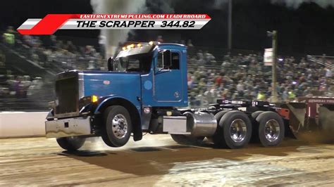 Smoke N Thunder Pro Stock Semi Trucks In Action At Buck Youtube