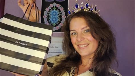 Birthday Queen Asmr Unboxing Makeup Haul Soft Spoken Tapping And