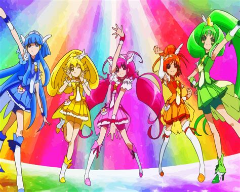 Smile Precure Characters - 5D Diamond Paintings - Diamond Painting Kits ...