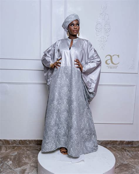 Robe Pr T Porter En Bazin Amossa Couture