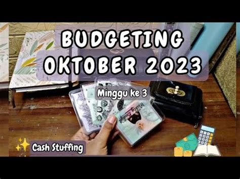 Budgeting Oktober Minggu Ke Plan Budget Mengelola