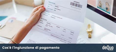 Cosè lingiunzione di pagamento e come difendersi