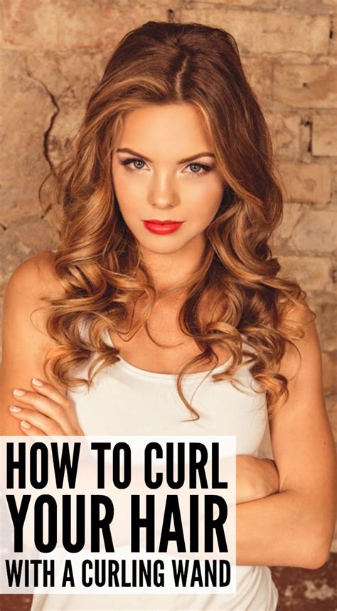 How To Curl Your Hair With A Curling Wand In 5 Easy Steps