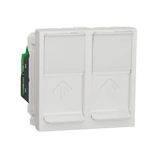 Schneider Electric Unica Prise Rj Double Cat Stp Mod